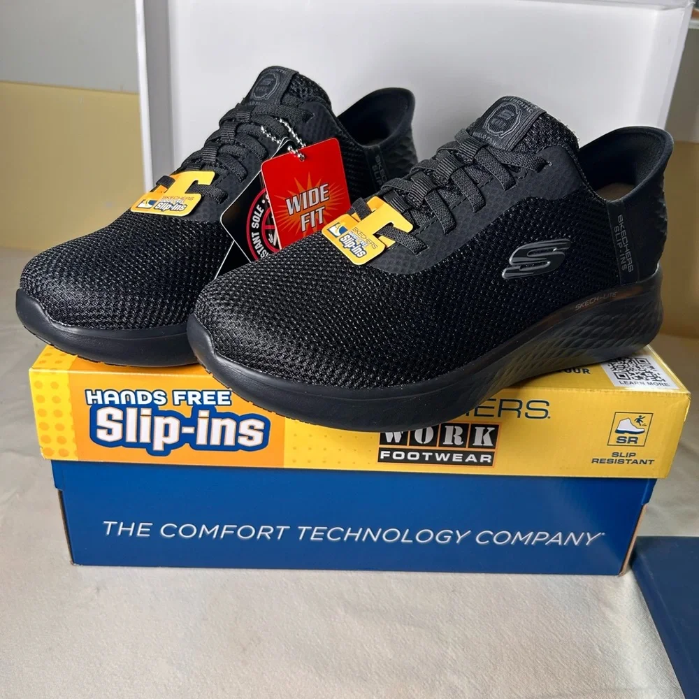 Sketchers slip-ima work. Sketch-lite pro wmns size 6 wide. NWT - Picture 2 of 5